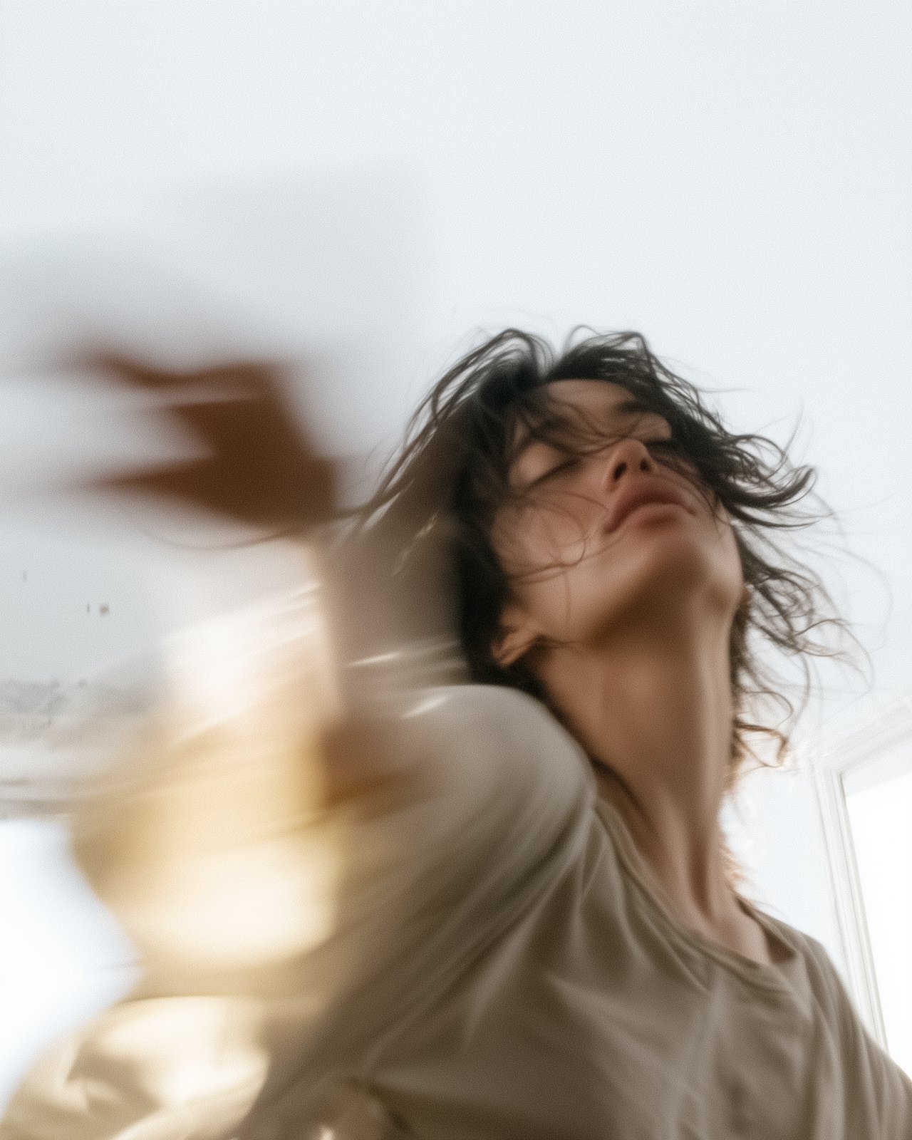 Una persona in movimento durante la prima edizione